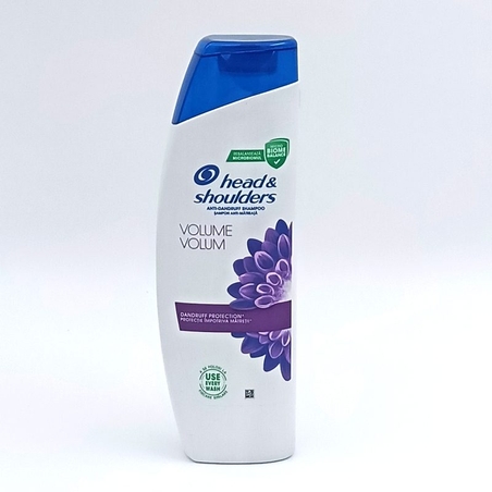 H&S sampon 330 ml Volume