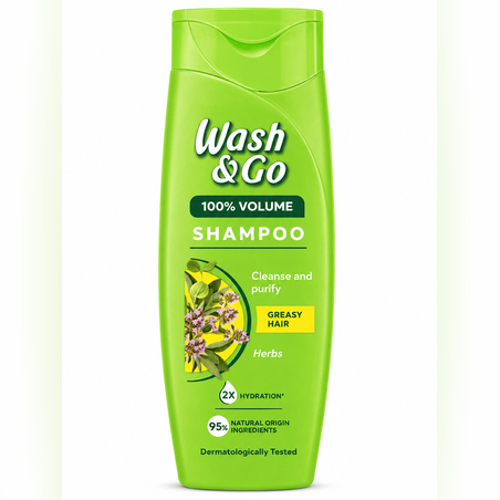 Wash&Go 360 ml Greasy Hair
