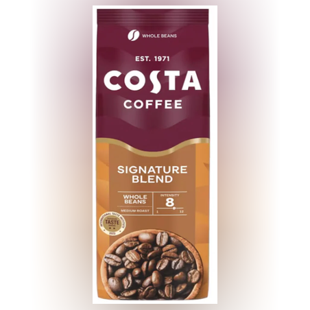 1. Costa coffe signature blend medium roast bonen 1 kg