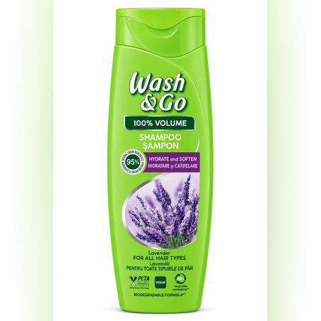 Wash&Go 360 ml Hidratare si Catifelare