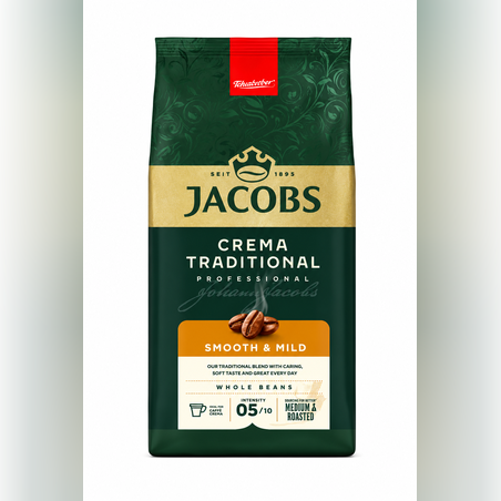 4. Cafea boabe Jacobs CREMA TRADITIONAL 1 kg