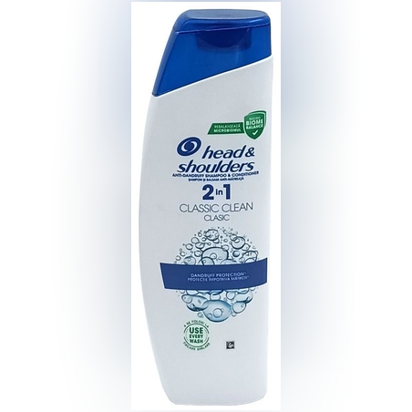 H&S sampon 330 ml Classic Clean