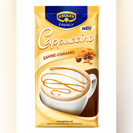 Cappucino Kruger Shane Caramel 500 gr