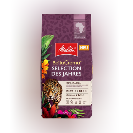 1. Cafea boabe Melitta Bella Crema Selection des Jahres 1 kg