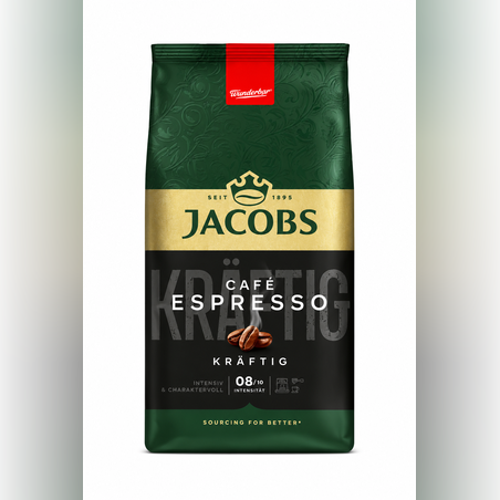 3. Jacobs  boabe cafe espresso 1 kg