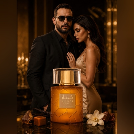 KHUMAR Caramel Eau de Parfum – Parfum Oriental Dulce cu Note de Caramel și Vanilie