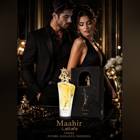 Maahir Lattafa – Parfum Unisex | Putere, Eleganță și Prezență