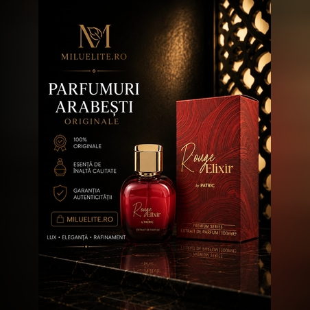 Rouge Elixir by Patric – Extrait de Parfum 100 ml | Intensitate și Seducție