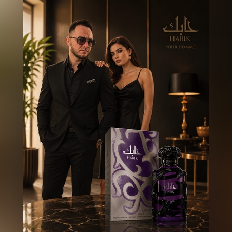Habik Pour Homme by Lattafa – Eau de Parfum 100 ml | Eleganță, Putere și Rafinament