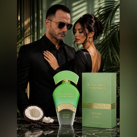 Adyan Coconut Vanille – Extrait de Parfum Unisex | Exotic, Catifelat și Irezistibil