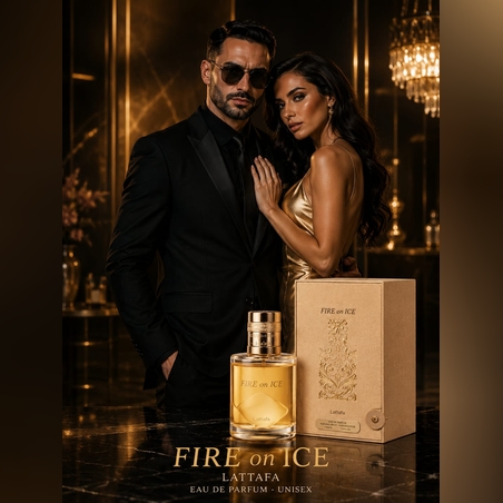 Fire on Ice Lattafa | Parfumul Unisex al Eleganței Absolute