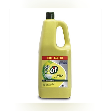 Crema de curatat profesionala Cif cream lemon 2L