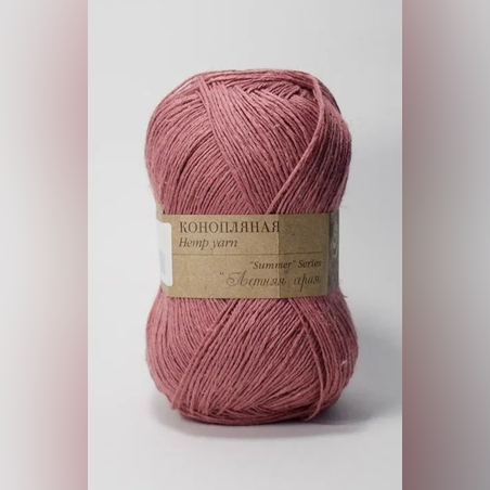 Пряжа Пехорка Конопляная 50гр280м70%хл.30% кон.цв.290 клевер