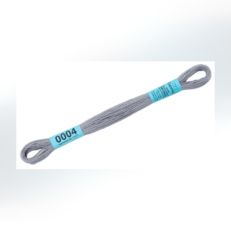 Мулине Фирма Гамма 8 метр 100% хлопок цв. 0004 св. серый DMC 318