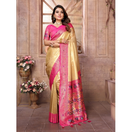 premium pure banarasi tissue silk  sarees