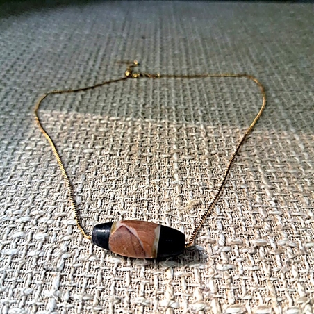 Summet Sandalwood & Ebony Necklace