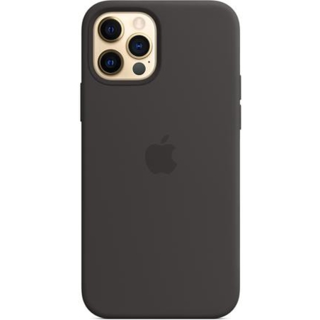 Клип-кейс Apple Silicone Case  для iPhone 12/12 Pro Черный