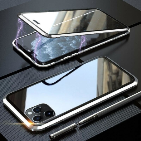 360 Magnetic Case магнитен с предно и задно стъкло iPhone