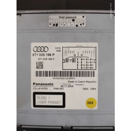 Мултимедия Ауди Концерт Audi A4 B8, Q5 / 8T1 035 186 P