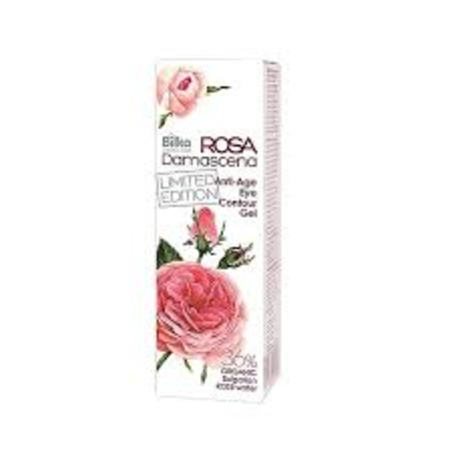 Bilka Rosa Damascena Околоочен крем против бръчки с розова вода