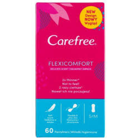 Ежедневни превръзки Carefree - FlexiComfort, Cotton