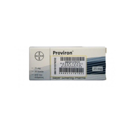 Провирон - Bayer - Proviron 25 мг 20 таблетки