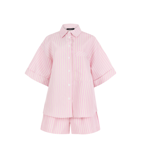 PINK STRIPED SET