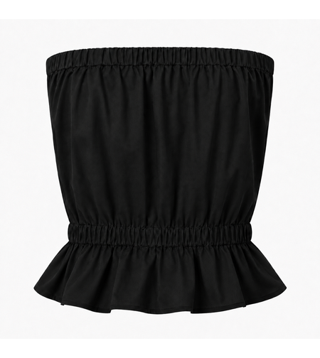 CARGO TOP IN BLACK
