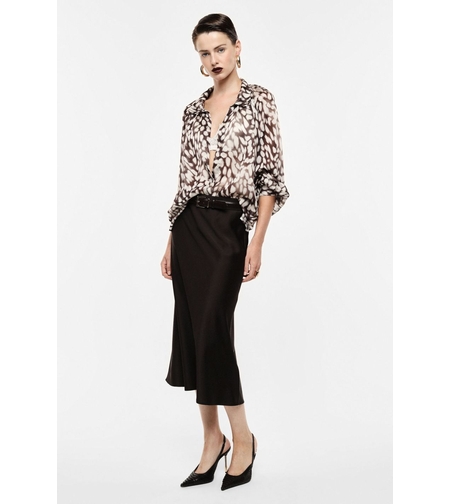 SATINMIDI SKIRT