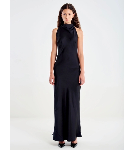 Satin Maxi Dress