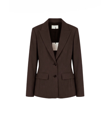 BROWN TAILORED BLAZER
