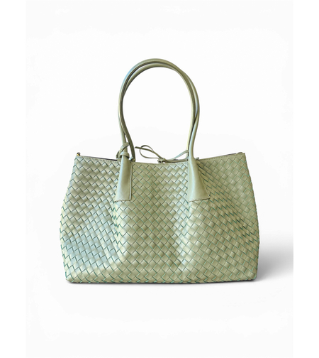 MAXI TOTE IN LIGHT GREEN