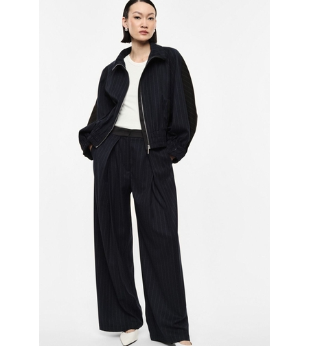 MIDNIGHT PINSTRIPE SET