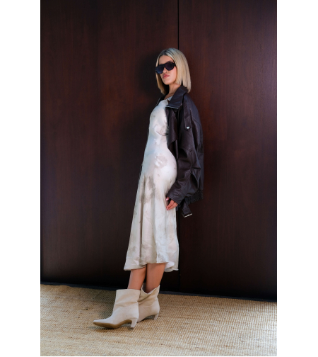 BEIGE MAXI DRESS