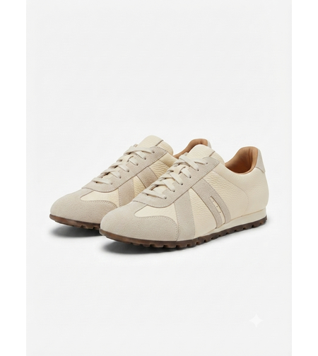 BEIGE RETRO SNEAKERS