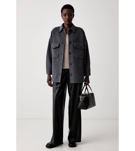 Avery Wool Overshirt