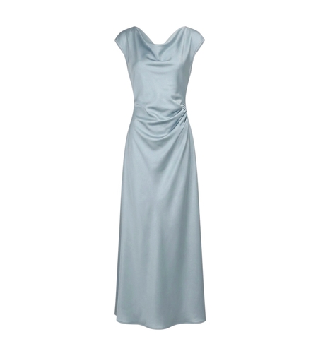SATIN MAXI DRESS