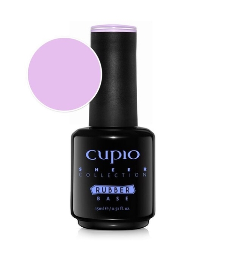 Rubber Base Sheer Collection - Rosy Dew 15ml