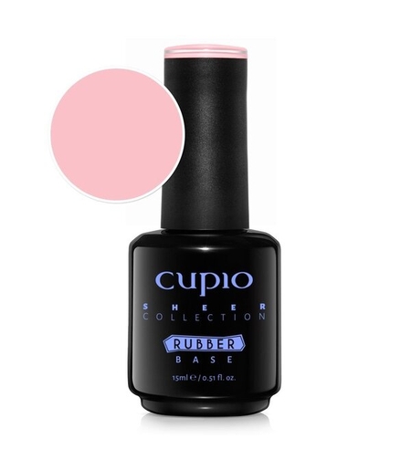Rubber Base Sheer Collection - Sweet Almond 15ml
