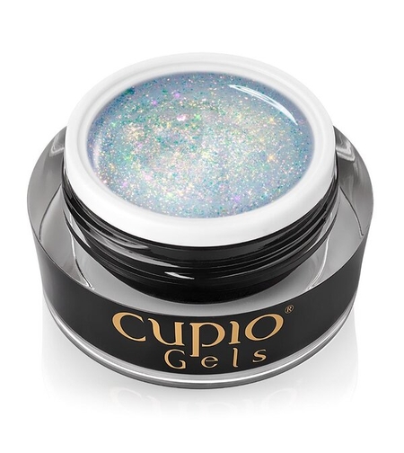 Гел за изграждащ ефект с брокат Glitter Glam Cupio - пикантен 15 мл