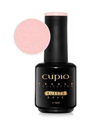 Rubber base French Collection - Blush Shimmer Gold 15ml
