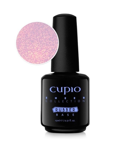 Rubber Base Sheer Collection - Silk Magnolia 15ml