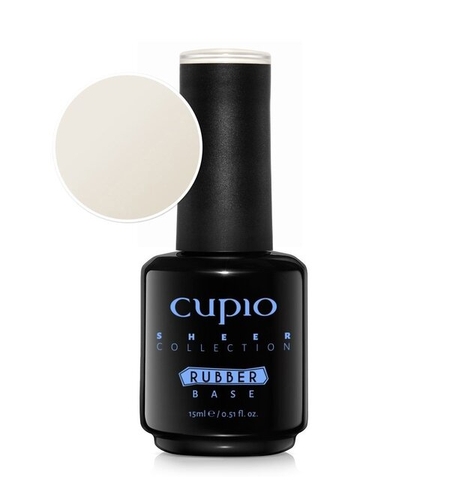 Rubber Base Sheer Collection - Coconut Milk 15ml