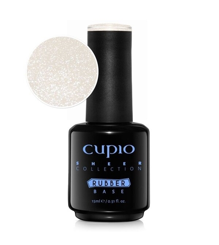Rubber Base Sheer Collection - White Lace 15ml