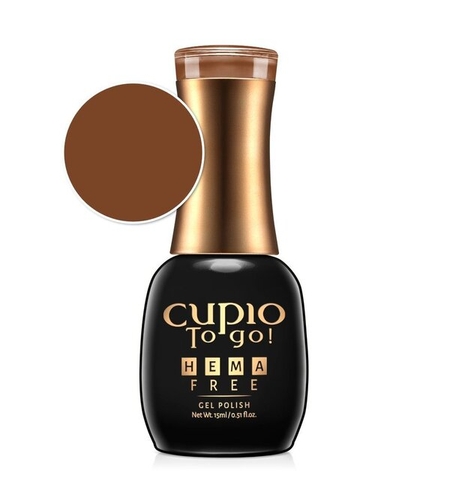 Полуперманентен лак за нокти Cupio To Go! Hema Free - Nature Kiss 15ml