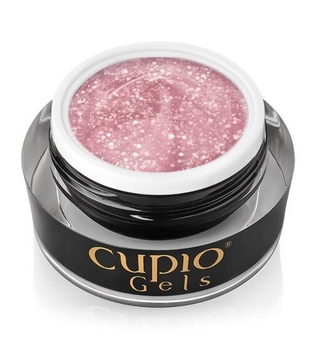 Изграждащ гел Cupio Glitter Glam - Sparkly 15ml !!!Без Хема!!!