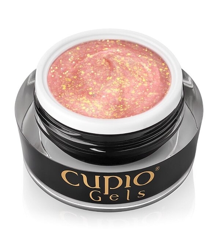Изграждащ гел Cupio Glitter Glam - Radiant 15ml