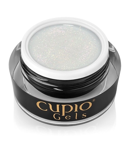 Изграждащ гел Cupio Glitz & Glam - Moonlit Mist 15g