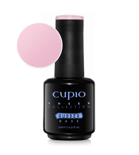 Rubber Base Sheer Collection - Pink Lemonade 15ml