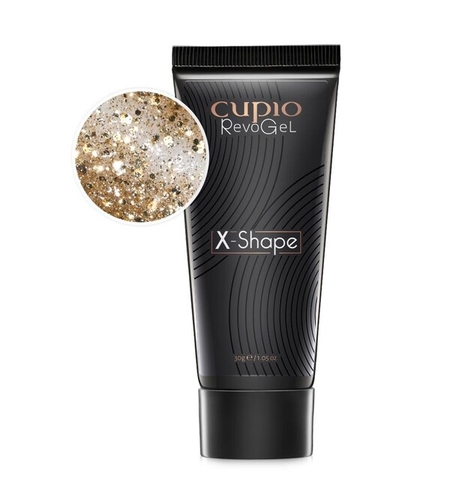 RevoGel Cupio X-Shape - Галактическо злато 30 г